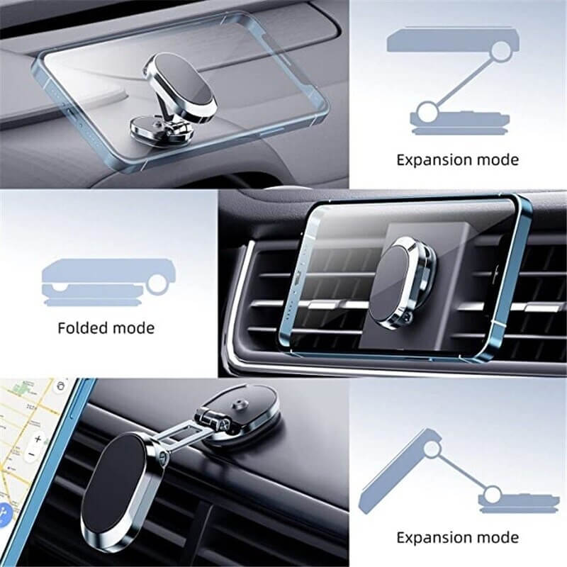 Magnetischer Telefonhalter fürs Auto – zusammenklappbar – Bild 8