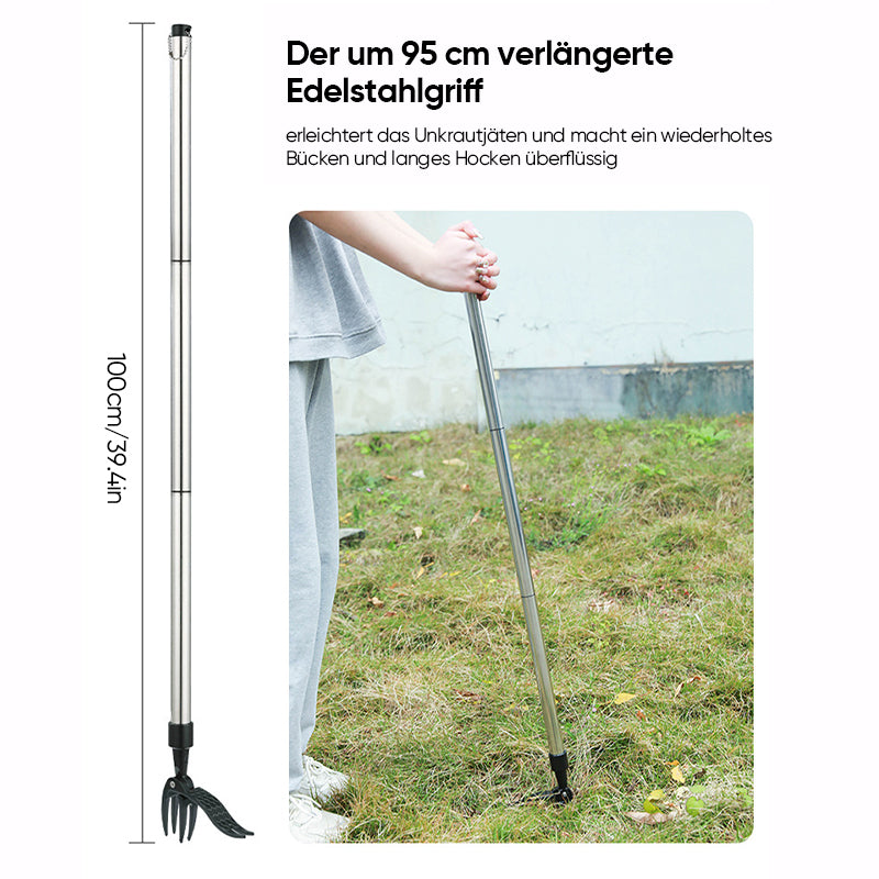 Unkrautstecher mit langem Stiel – zieht die Wurzel mit – Bild 12