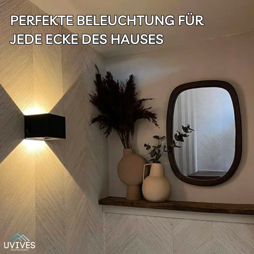 Kabellose Wandleuchte als Würfel – dimmbar, ohne Bohren – Bild 10