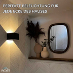 Kabellose Wandleuchte als Würfel – dimmbar, ohne Bohren – Bild 10