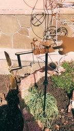 Windspiel mit Musikerfigur – für Garten und Balkon – Bild 3