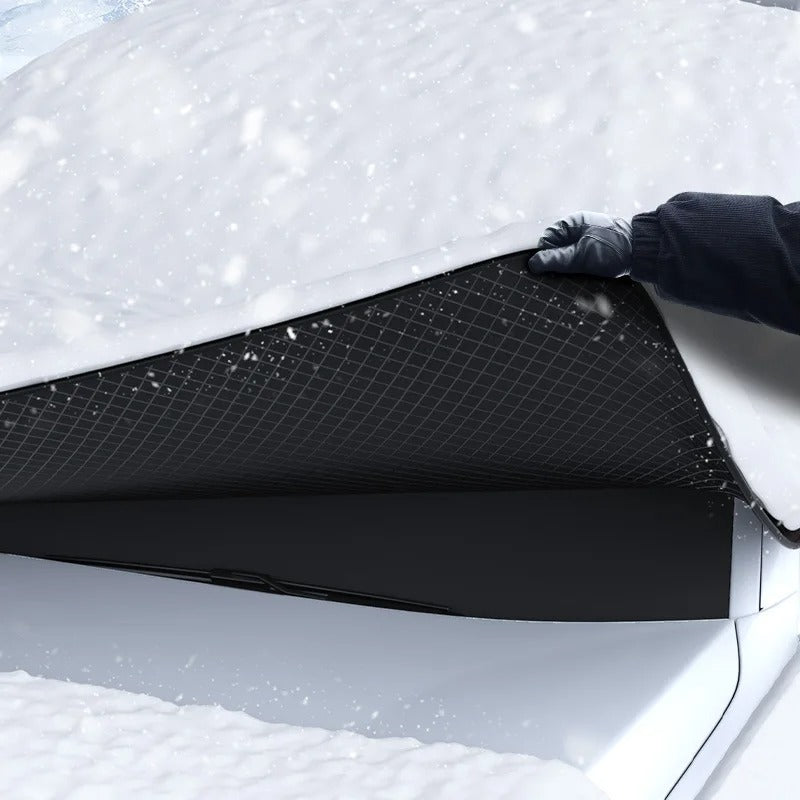 Magnetische Frontscheibenabdeckung – gegen Eis und Schnee – Bild 4