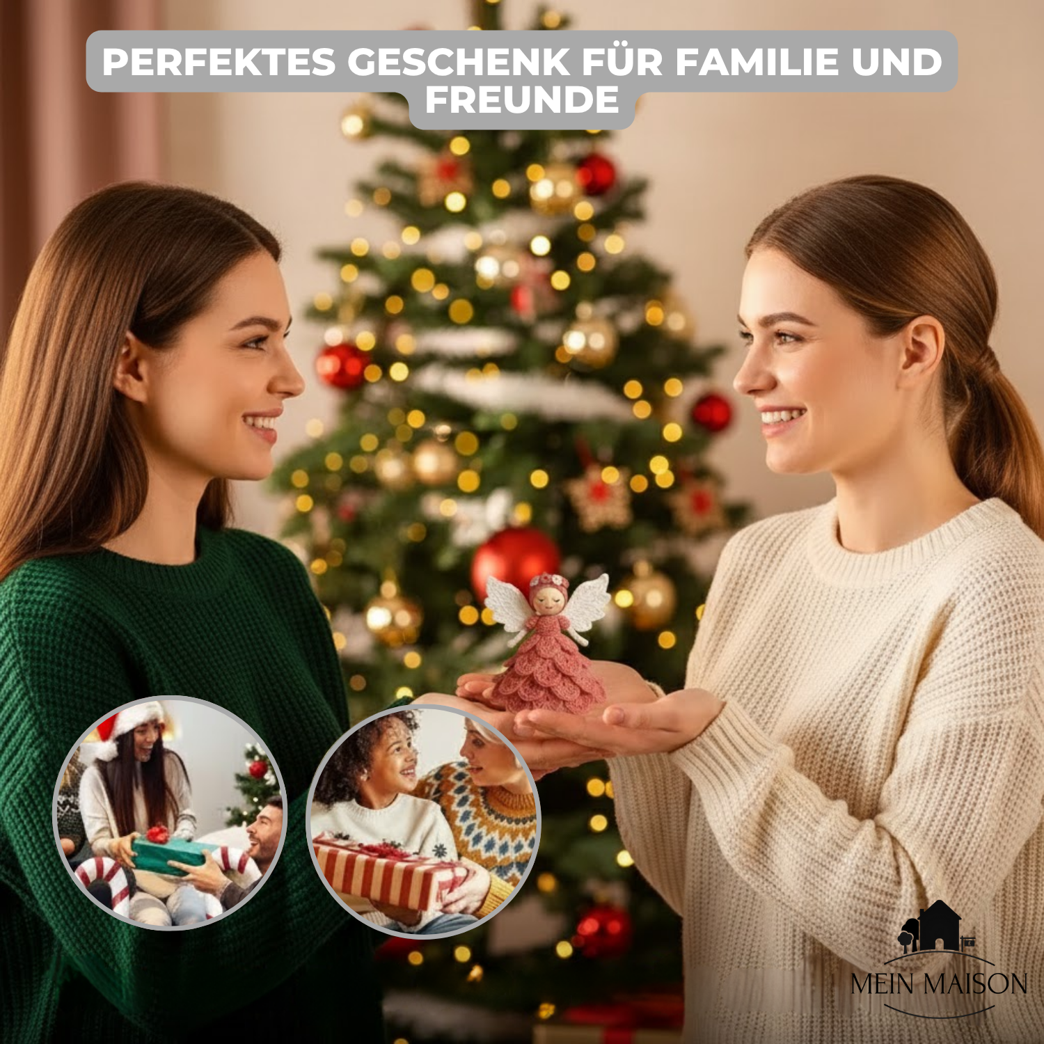 Bastelset für einen gewebten Schutzengel – als Geschenk – Bild 2