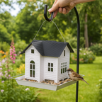 Vogelfutterhaus mit Beleuchtung – zum Aufhängen – Bild 3