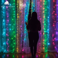 LED-Lichtervorhang – für Fenster und Wand – Bild 5