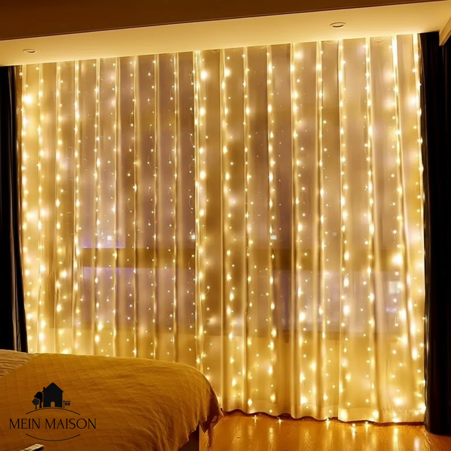 LED-Lichtervorhang – für Fenster und Wand – Bild 6