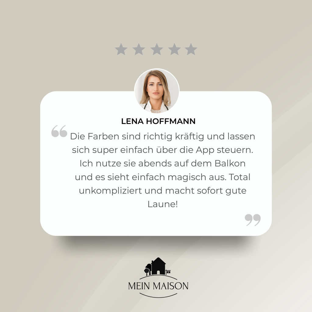 LED-Lichtervorhang – für Fenster und Wand – Bild 9