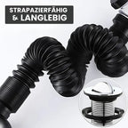 Geruchsstopp für den Waschbeckenablauf – flexibles Anschlussrohr – Bild 4