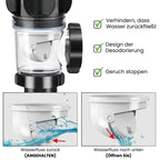 Geruchsstopp für den Waschbeckenablauf – flexibles Anschlussrohr – Bild 5