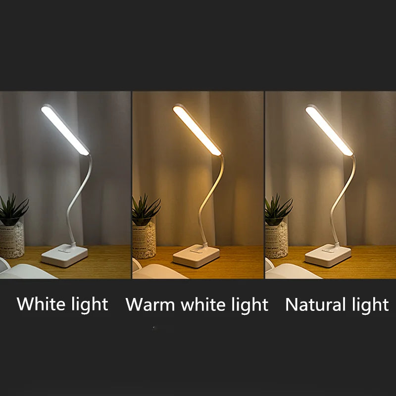 LED-Schreibtischlampe mit Telefonhalter – dimmbar – Bild 4