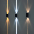 LED-Außenwandleuchte aus Aluminium – schmaler Lichtkegel – Bild 1