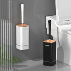 WC-Bürsten-Set mit Wandhalterung – weiche Borsten, ohne Bohren – Bild 1