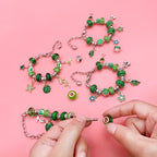Bastelset für Armbänder – Perlen, Anhänger und Bänder – Bild 5