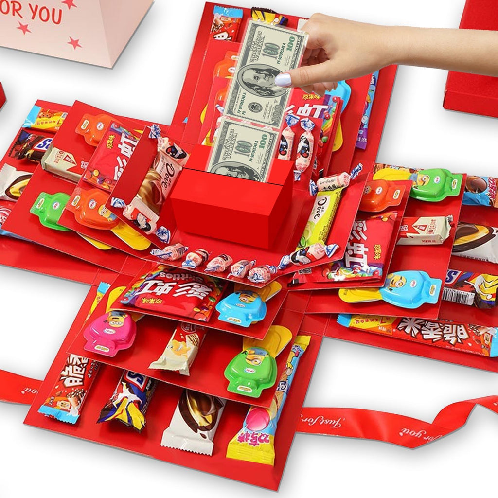 Geschenkbox mit aufklappenden Seiten – für eigene Fotos – Bild 2