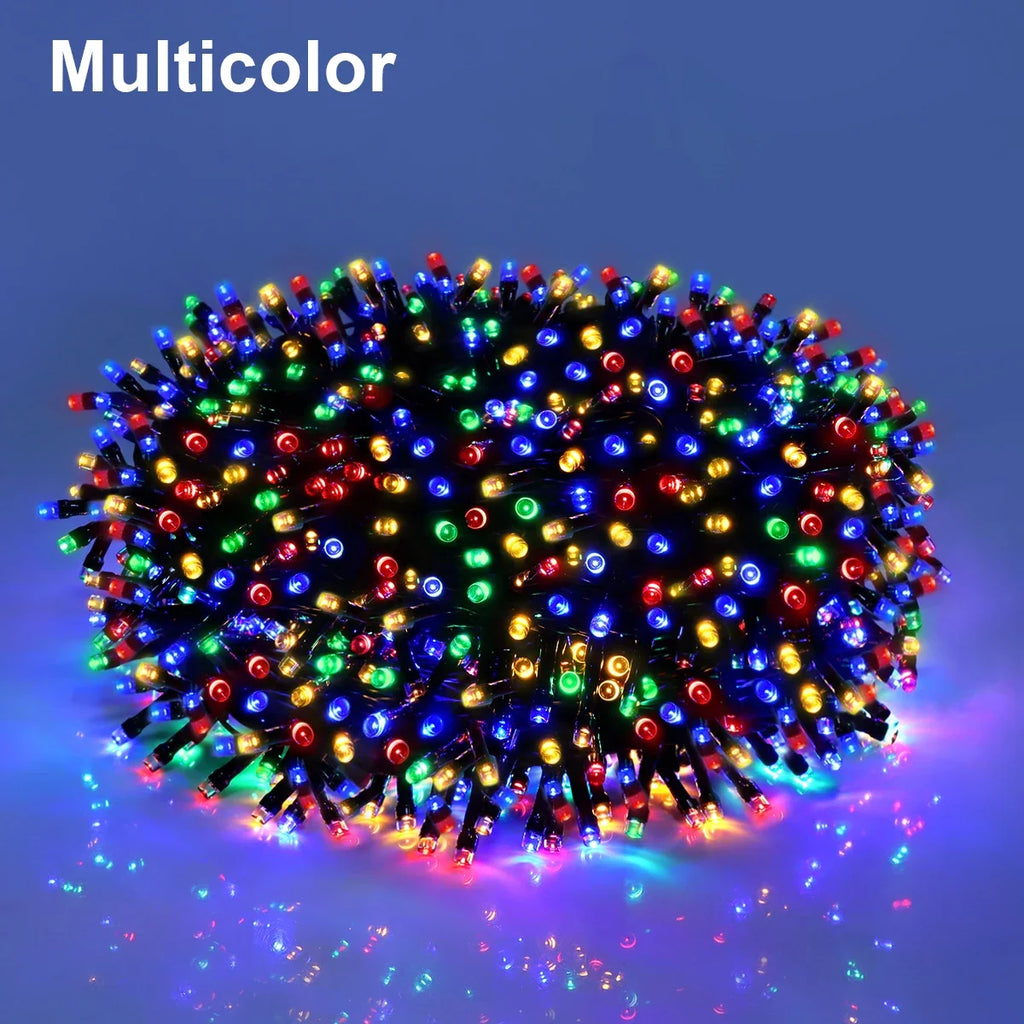 LED-Lichterkette für außen – wetterfest, acht Modi – Bild 5