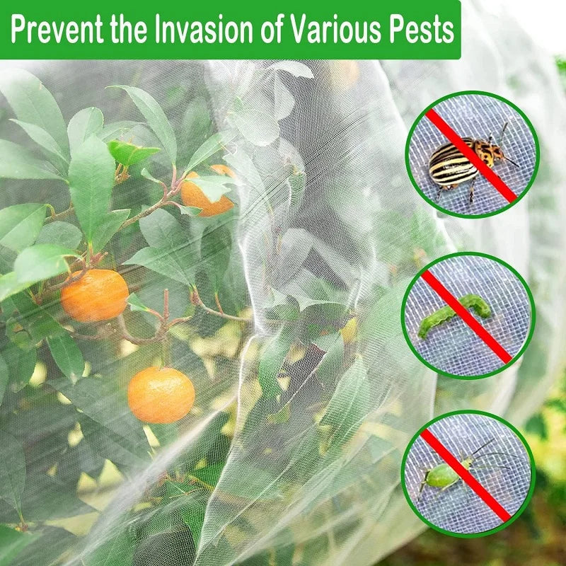 Feinmaschiges Insektenschutznetz – für Beet und Hochbeet – Bild 4