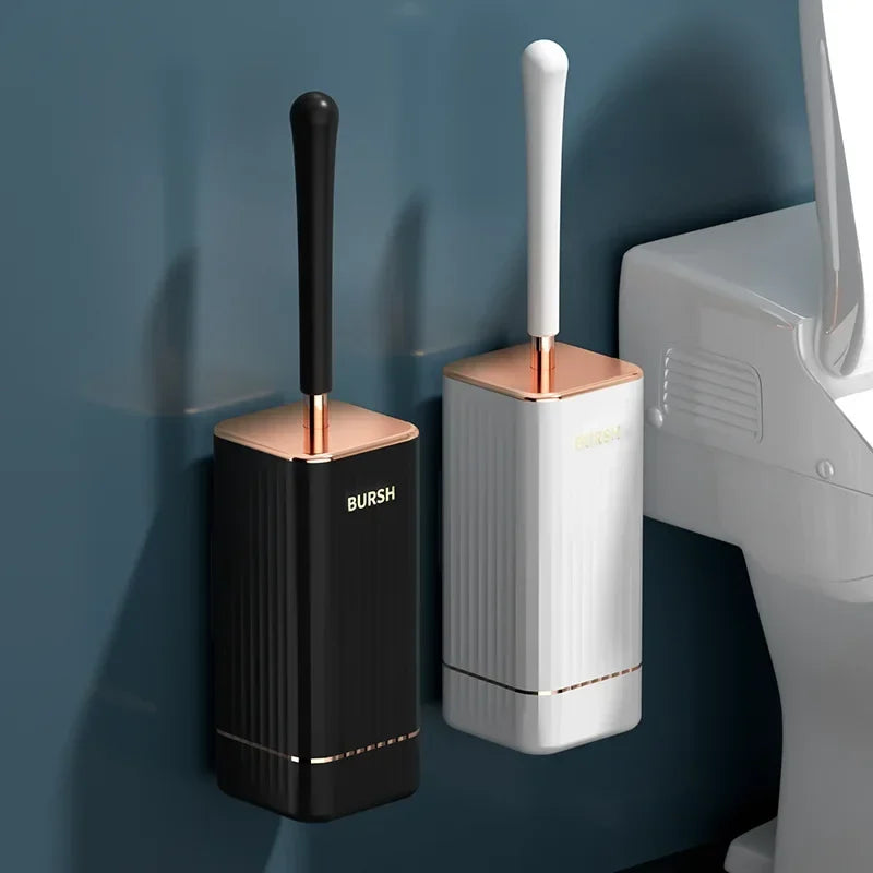 WC-Bürsten-Set mit Wandhalterung – weiche Borsten, ohne Bohren – Bild 2