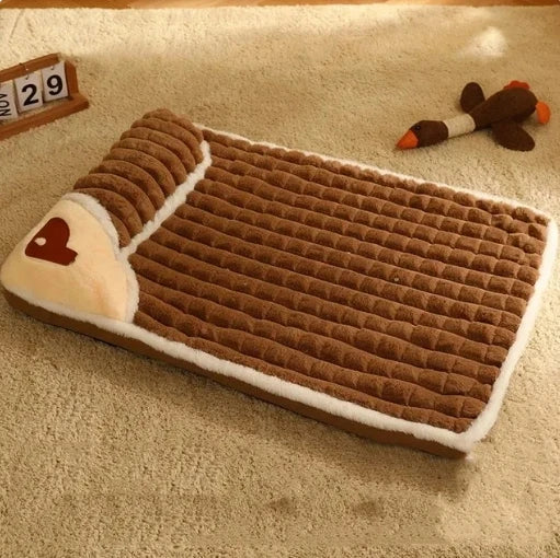 Hundebett mit Memory-Schaum – abnehmbarer Bezug, waschbar – Bild 7