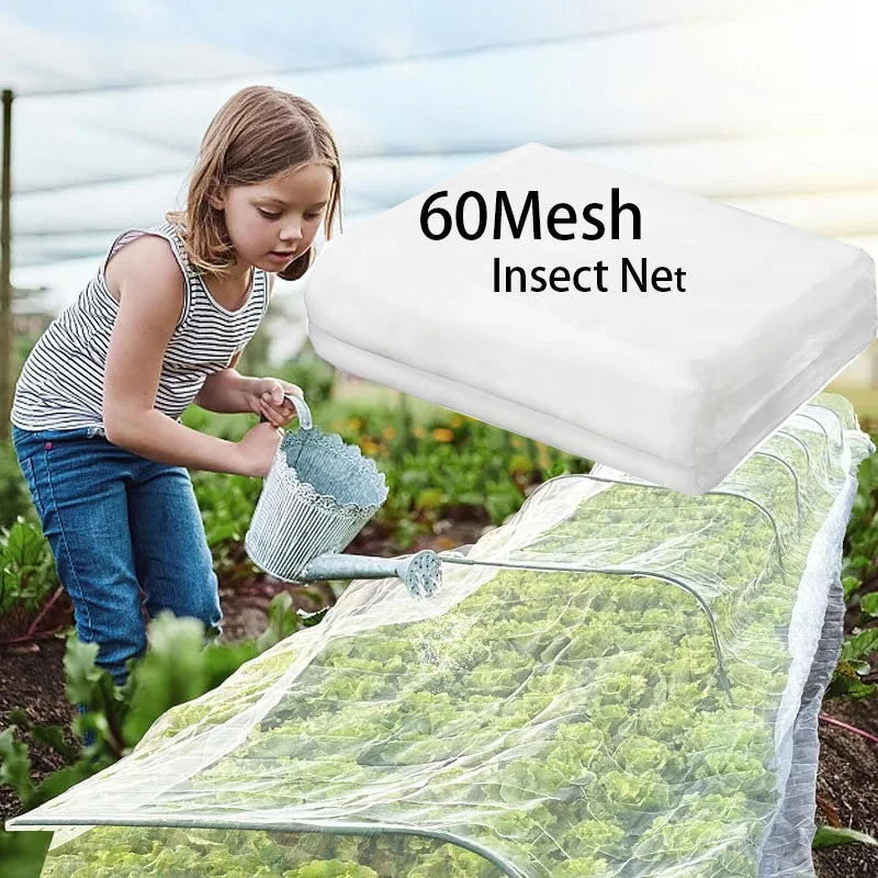 Feinmaschiges Insektenschutznetz – für Beet und Hochbeet – Bild 2