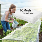 Feinmaschiges Insektenschutznetz – für Beet und Hochbeet – Bild 2