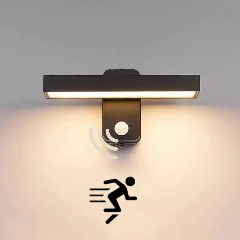 LED-Außenwandleuchte – drehbar, wahlweise mit Bewegungsmelder – Bild 1