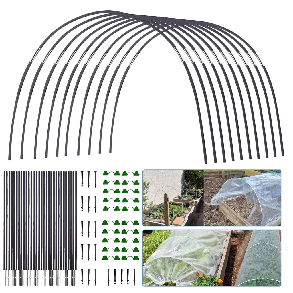 Gartenbügel aus Fiberglas – Set für einen Pflanztunnel – Bild 1