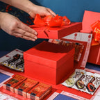 Geschenkbox mit aufklappenden Seiten – für eigene Fotos – Bild 7