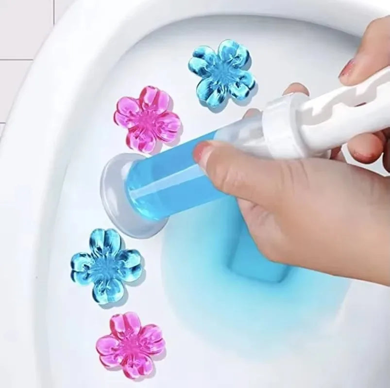 WC-Duftgel als Blüte – Stick mit zwölf Anwendungen – Bild 2