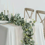 Eukalyptus-Girlanden im Doppelpack – biegsam und pflegefrei – Bild 4