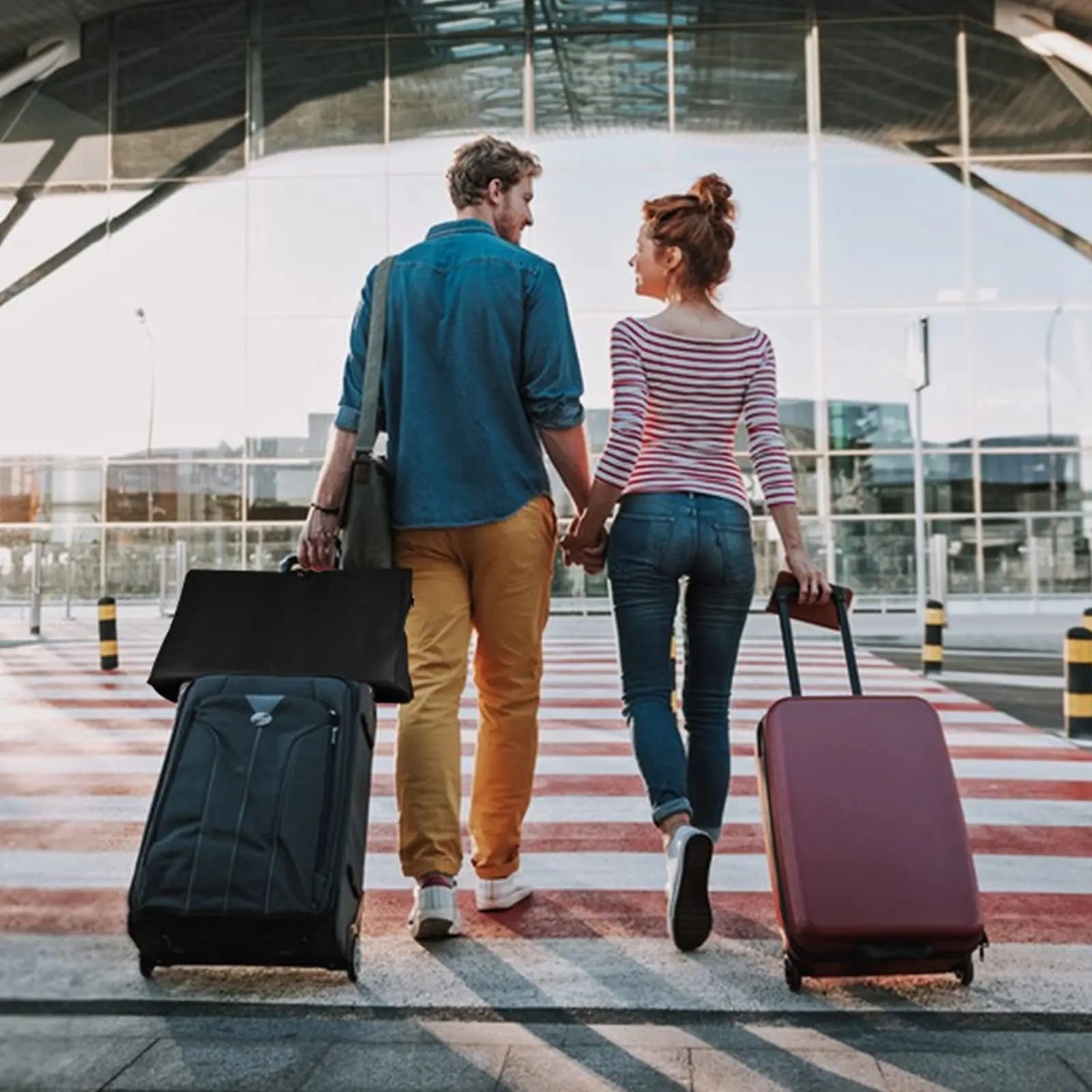 Kleidersack für Reisen – beidseitiger Reißverschluss, mit Taschen – Bild 3
