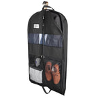 Kleidersack für Reisen – beidseitiger Reißverschluss, mit Taschen – Bild 4