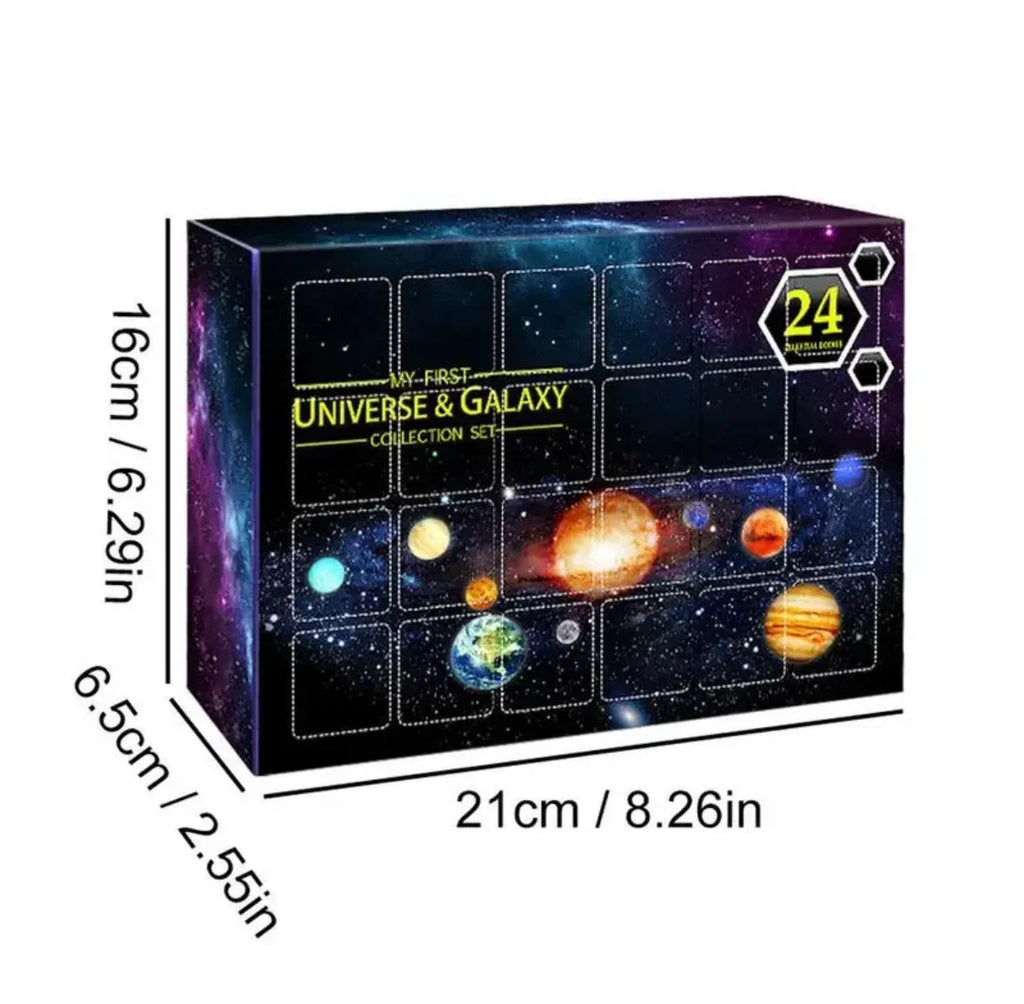 Adventskalender – 24 Weltraum-Anhänger zum Aufhängen – Bild 2