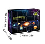 Adventskalender – 24 Weltraum-Anhänger zum Aufhängen – Bild 2