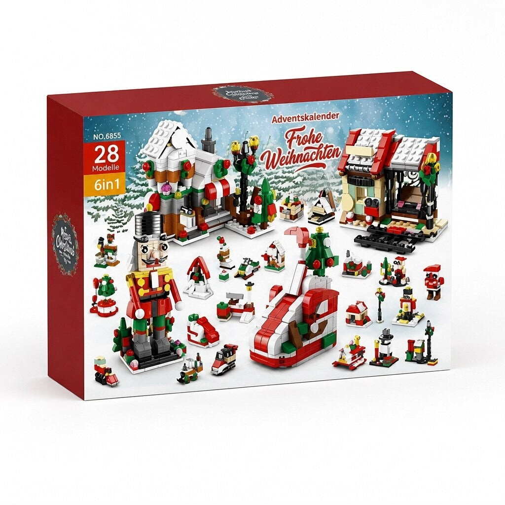 Adventskalender – ABS-Bausteine mit 24 Sets