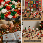 Adventskalender – ABS-Bausteine mit 24 Sets