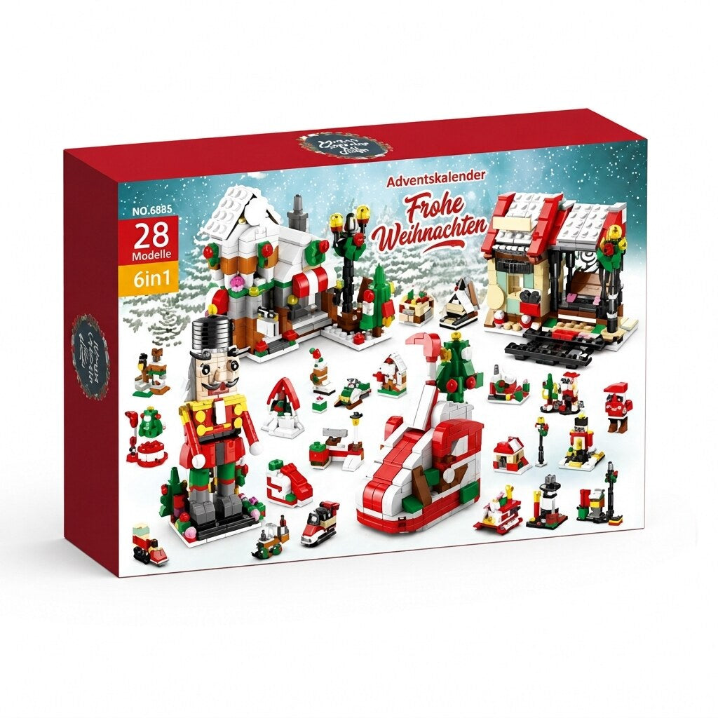 Adventskalender – ABS-Bausteine mit 24 Sets