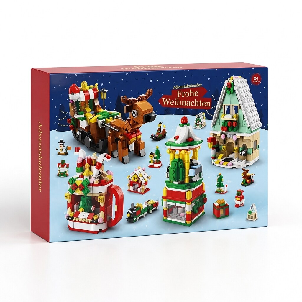 Adventskalender – ABS-Bausteine mit 24 Sets