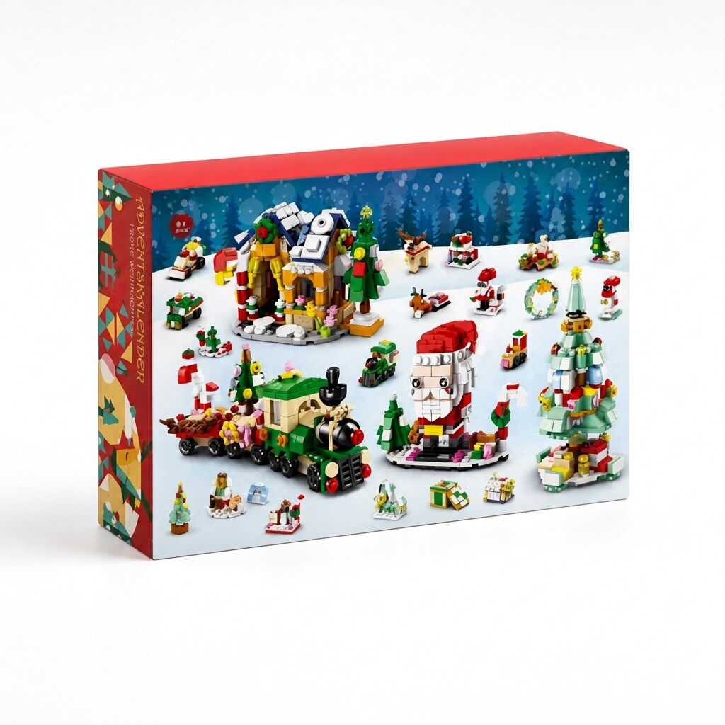 Adventskalender – ABS-Bausteine mit 24 Sets