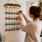 Adventskalender – Acryl-Flugzeuge zum Aufhängen