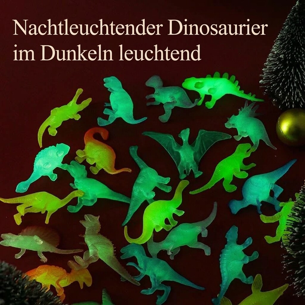 Adventskalender Dinosaurier – 24 Sammeltiere