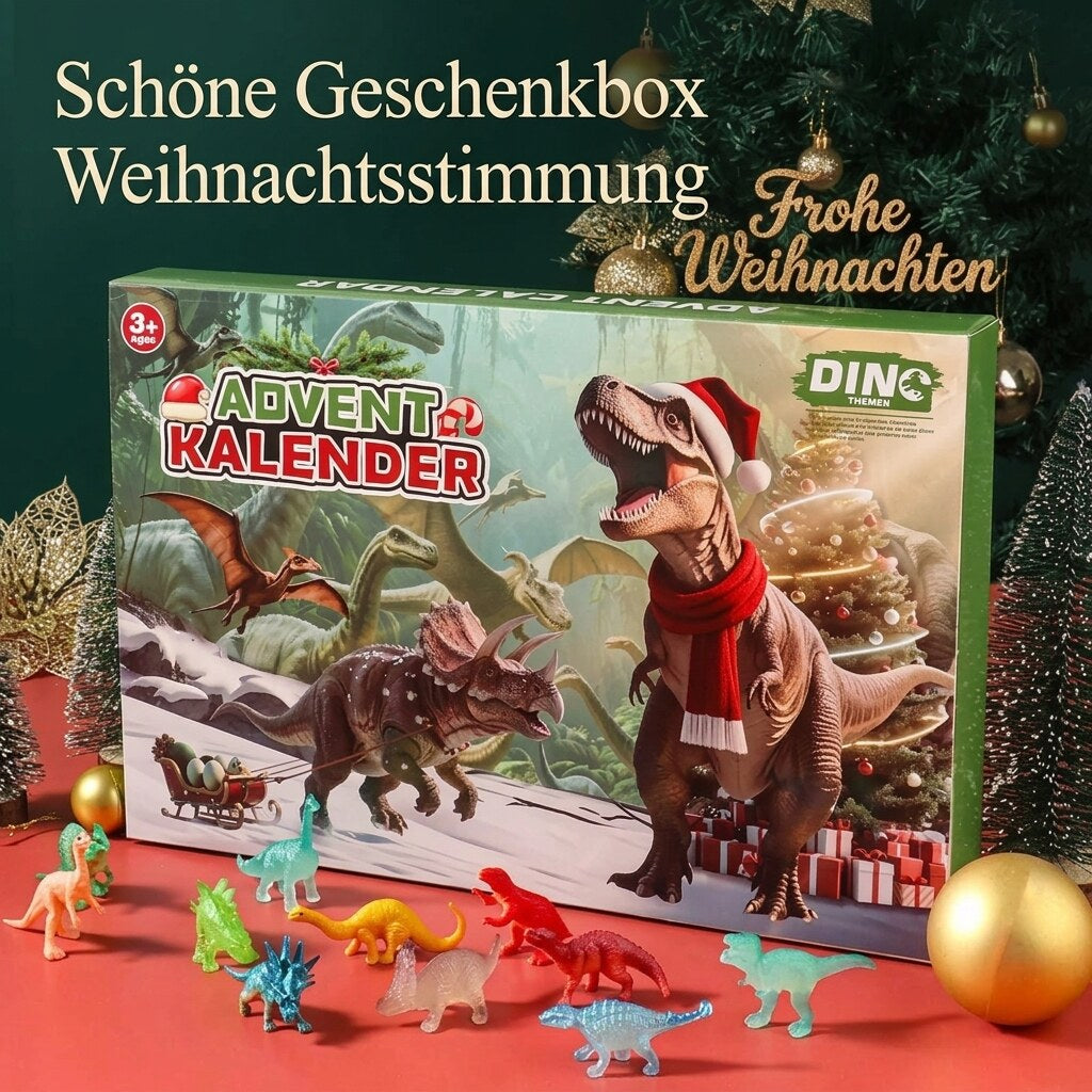 Adventskalender Dinosaurier – 24 Sammeltiere