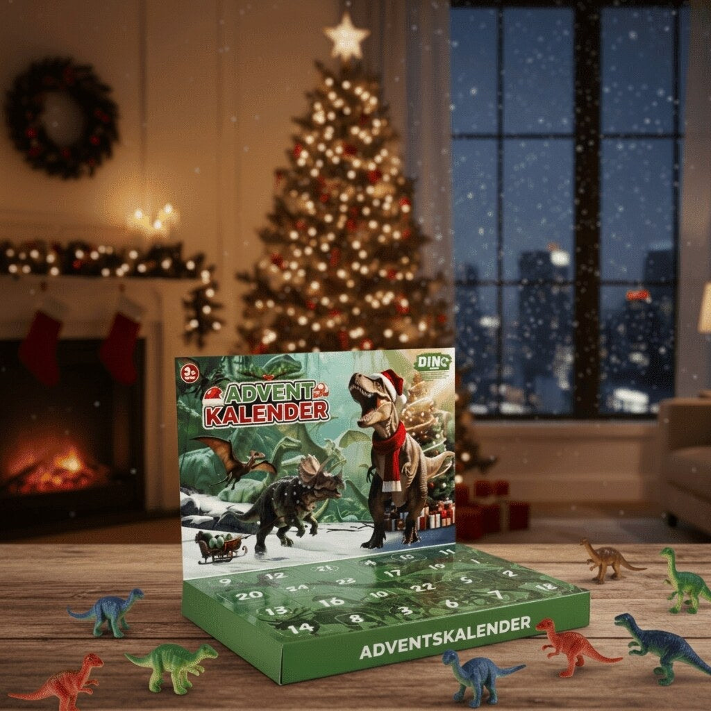 Adventskalender Dinosaurier – 24 Sammeltiere