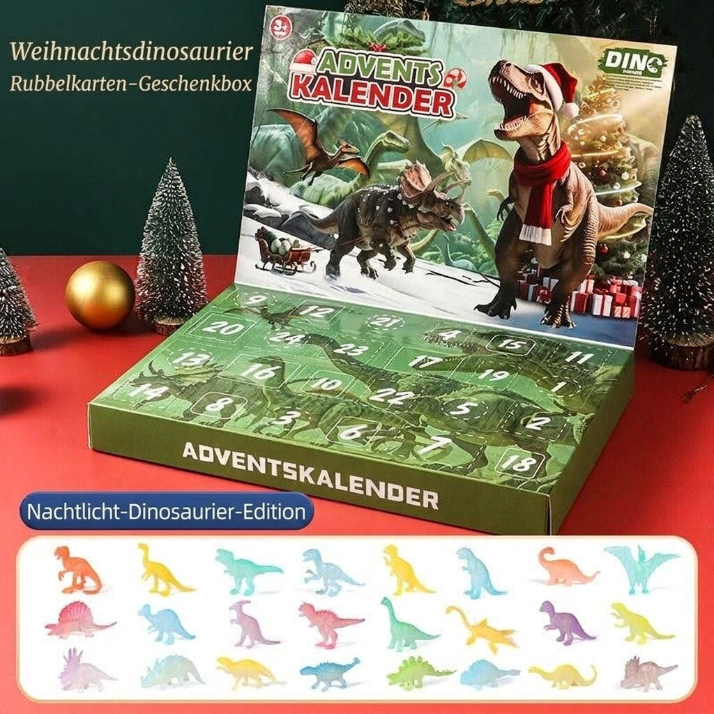 Adventskalender Dinosaurier – 24 Sammeltiere