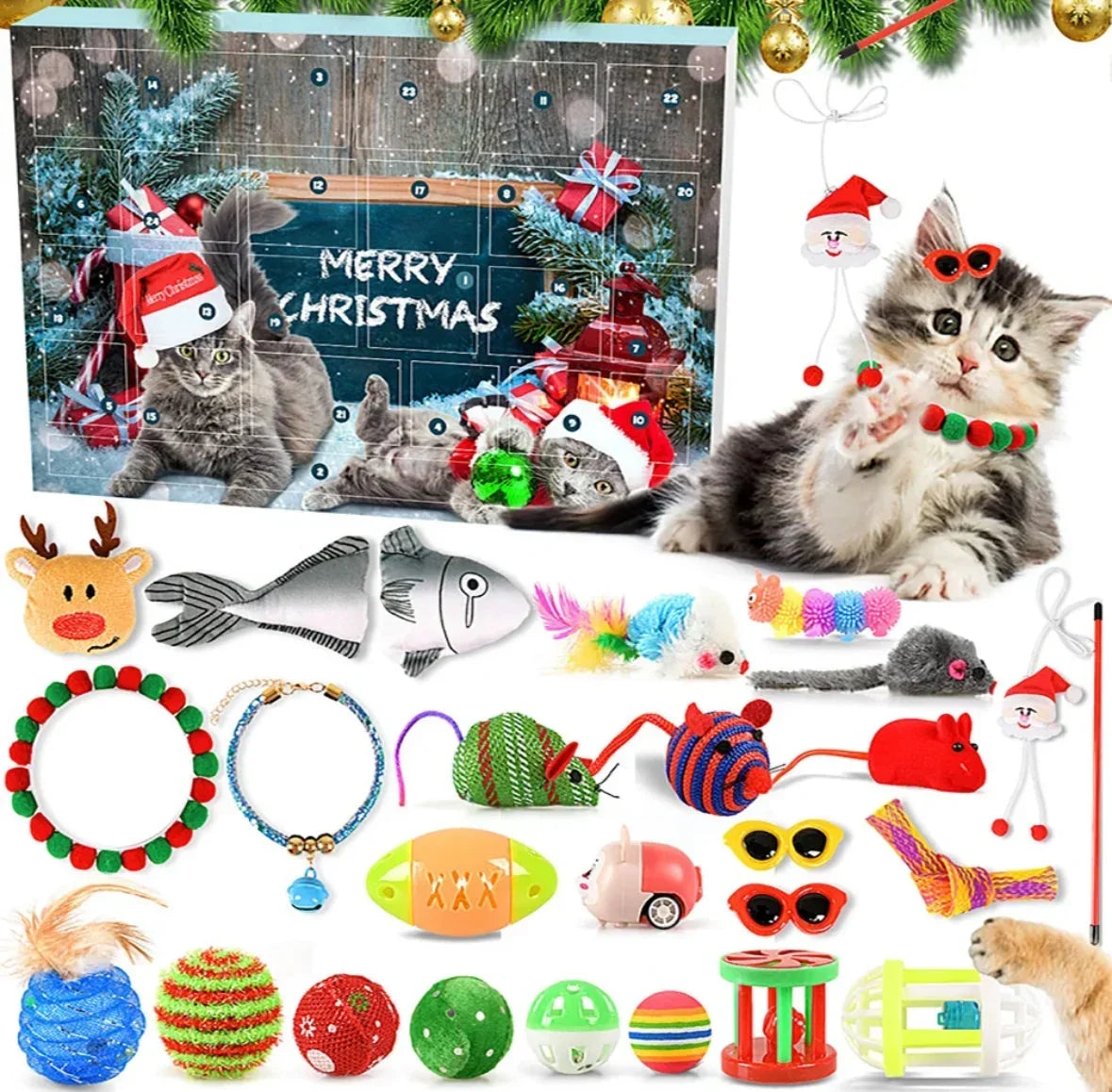 Adventskalender für Haustiere – 24 tägliche Überraschungen – Bild 1