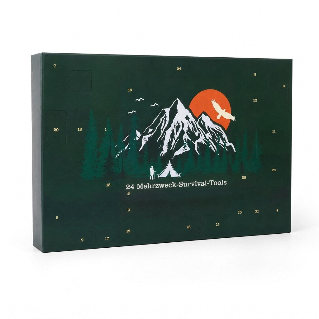 Adventskalender – Outdoor-Werkzeuge, 24 Teile