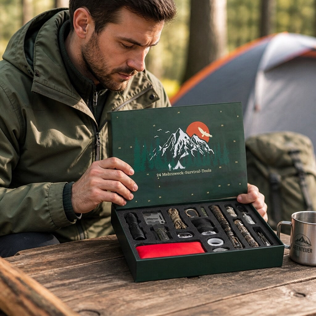 Adventskalender – Outdoor-Werkzeuge, 24 Teile