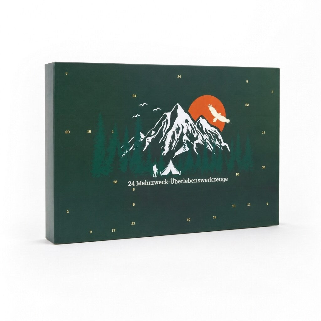 Adventskalender – Outdoor-Werkzeuge, 24 Teile
