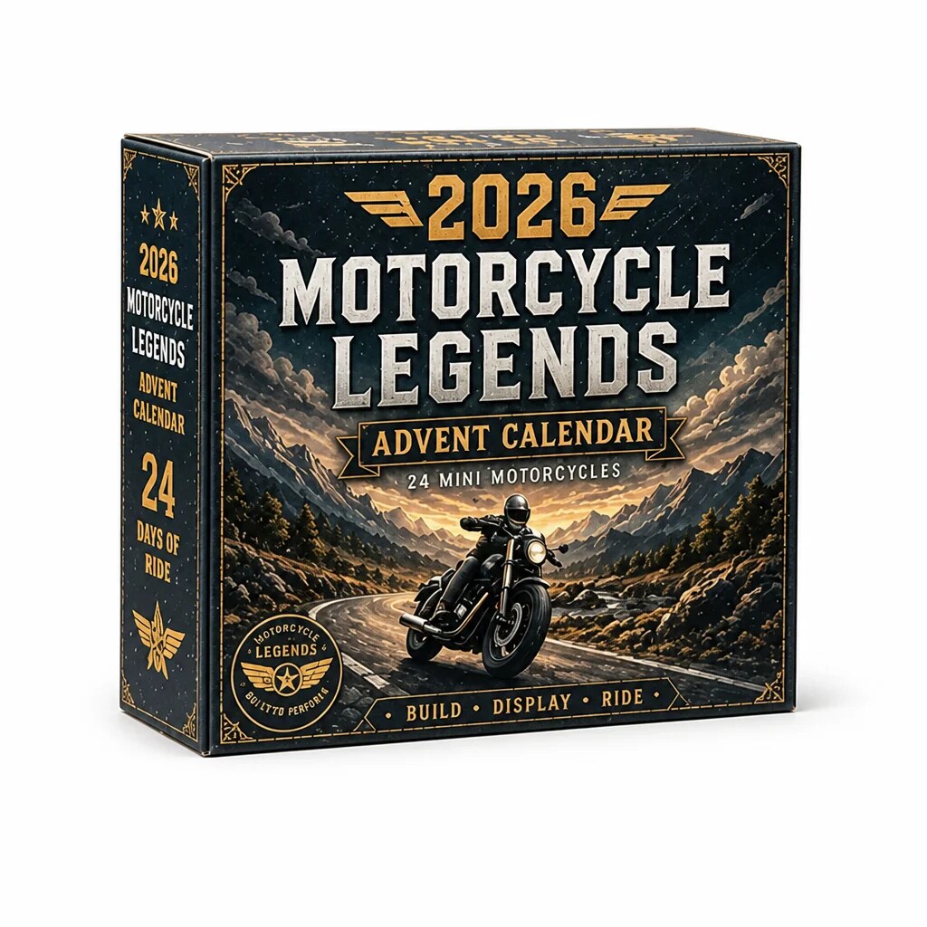 Adventskalender – Vintage Oldtimer aus Guss-Metall