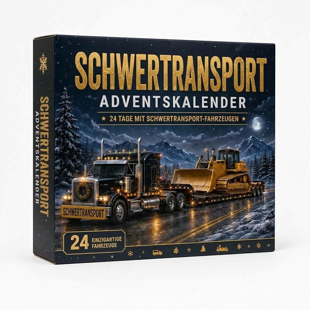 Adventskalender – Vintage Oldtimer aus Guss-Metall