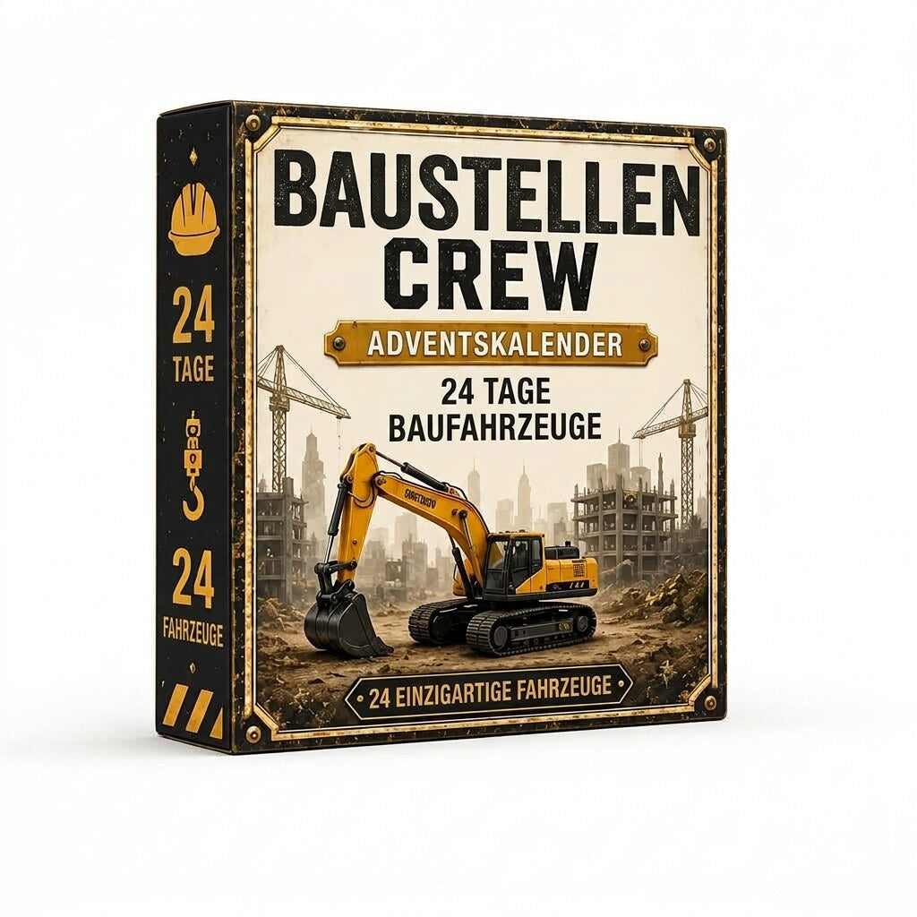Adventskalender – Vintage Oldtimer aus Guss-Metall